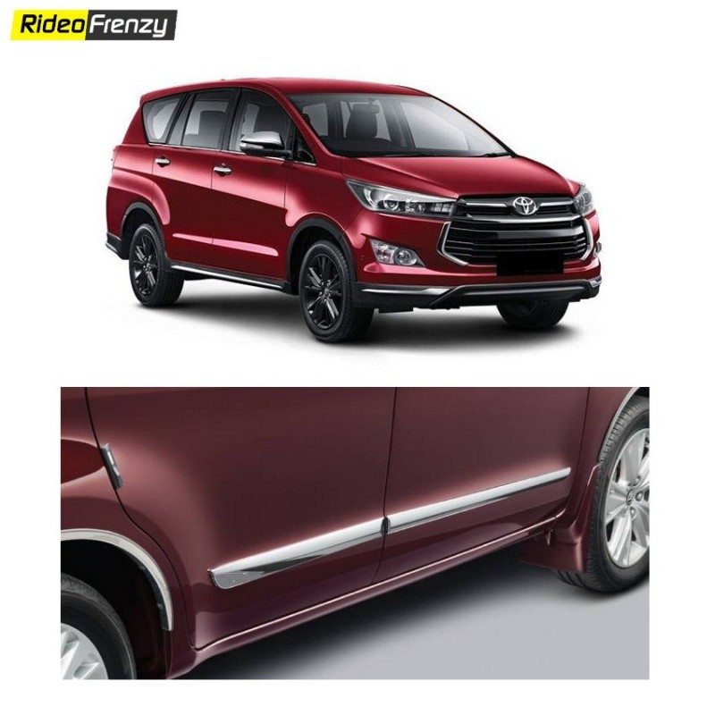 Buy Innova Crysta Original OEM Chrome Side Beading at low prices-RideoFrenzy