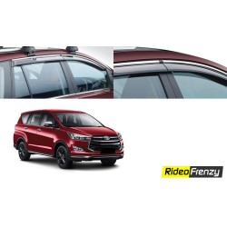 Buy Unbreakable Innova Crysta Door Visors in ABS Plastic at low prices-RideoFrenzy