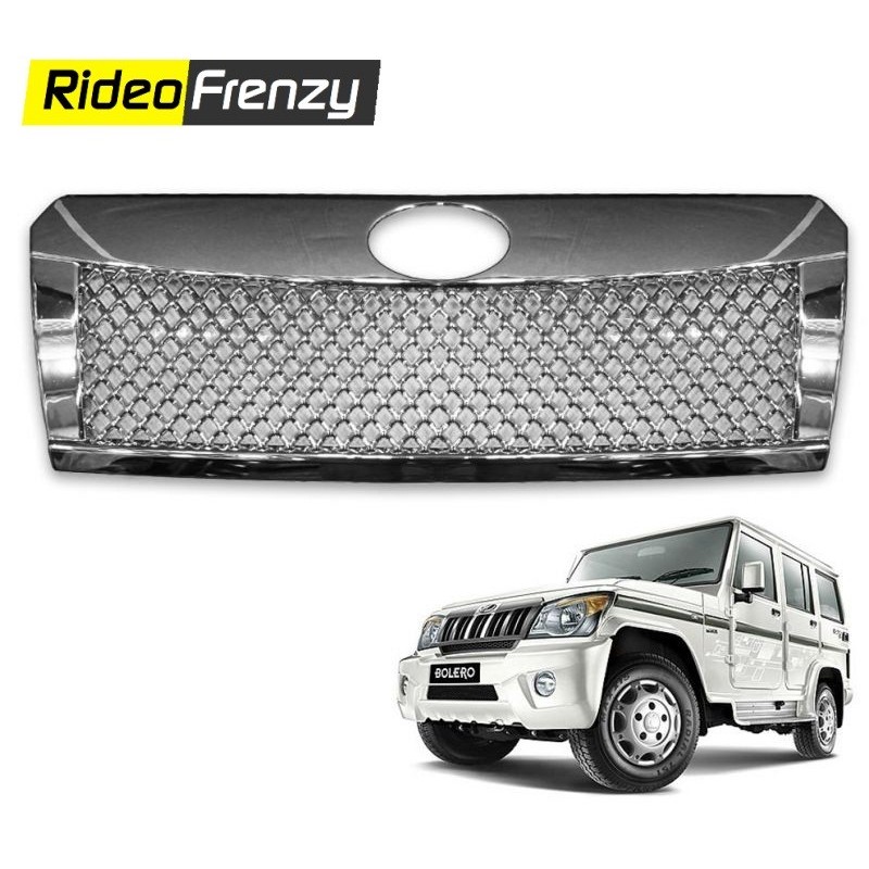 Buy Mahindra Bolero 2011 Chrome Grill Covers at low prices-Rideofrenzy