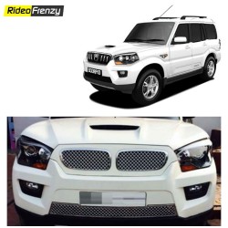 Buy New Mahindra Scorpio BMW Chrome Grill Covers at low prices-RideoFrenzy