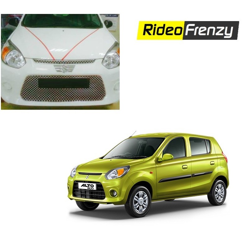 Buy New Model Maruti Alto 800 Chrome Grill Covers at low prices-RideoFrenzy