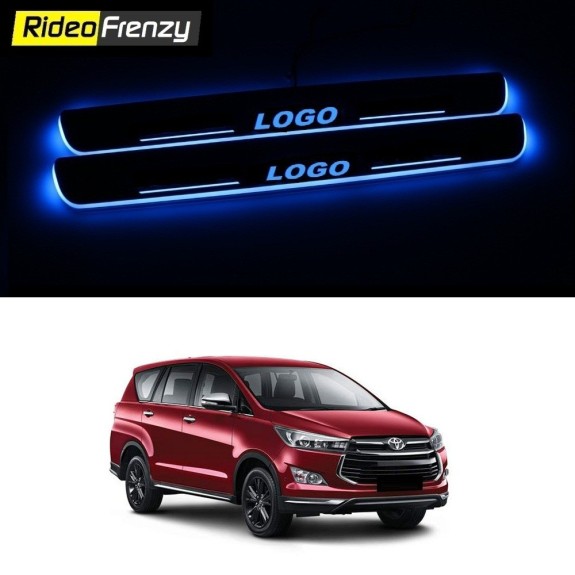 Buy Innova Crysta 3D Power LED Illuminated Sill/Scuff Plates at low prices-RideoFrenzy