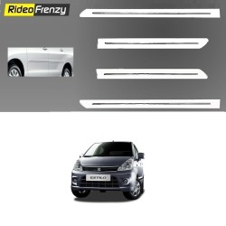 Buy Maruti Zen Estilo White Chrome Side beading at low prices-RideoFrenzy