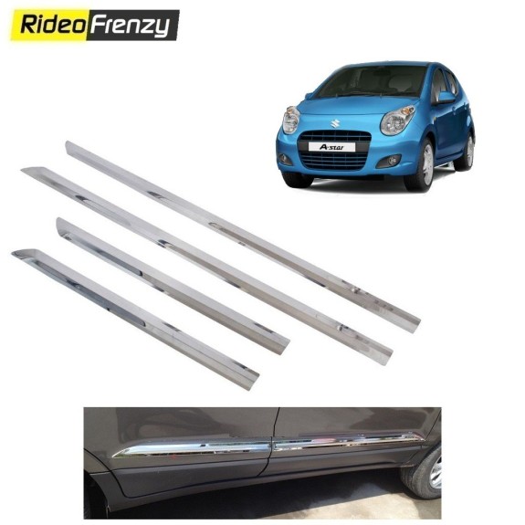 Buy Premium Maruti A-Star Chrome Side Beading at low prices-RideoFrenzy