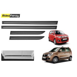 Buy Maruti WagonR Stingray Black Chrome Side beading online at low prices-RideoFrenzy