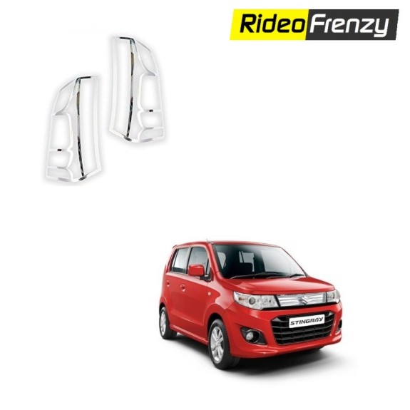 Buy Maruti Stingray Chrome Tail Light covers online at low prices-RideoFrenzy