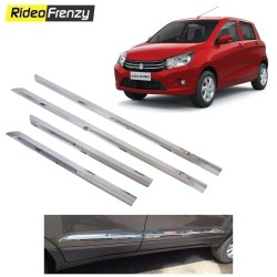 Triple layer Maruti Celerio Chrome Side Beading