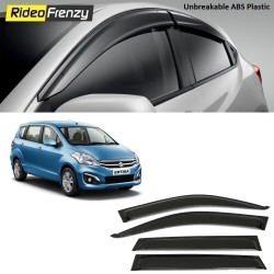 Buy Unbreakable Maruti Ertiga Door Visors in ABS Plastic Online at low prices-Rideofrenzy