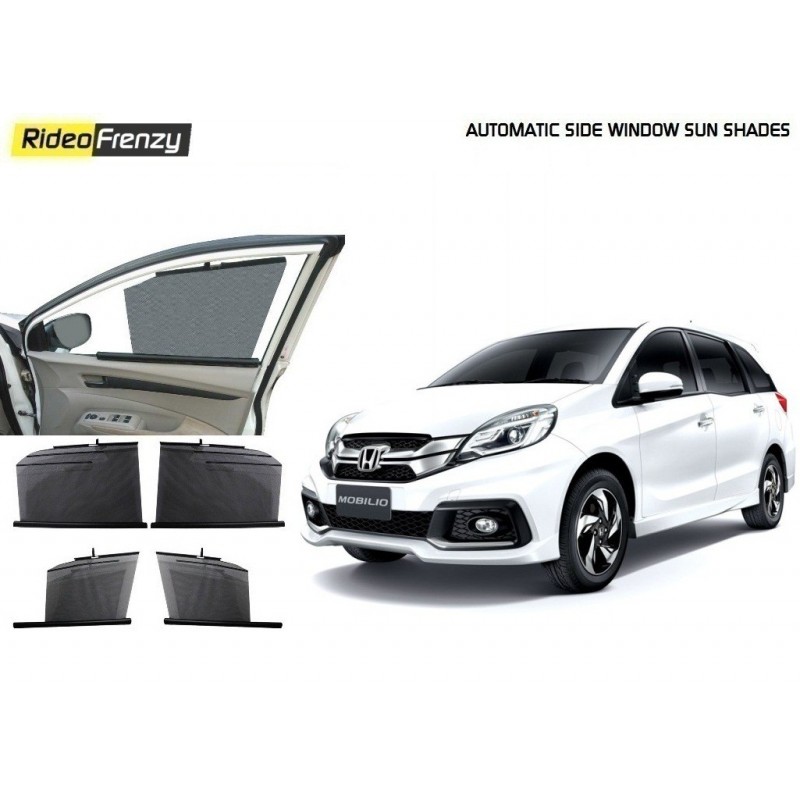 Buy Honda Mobilio Automatic Side Window Sun Shades online at low prices-RideoFrenzy