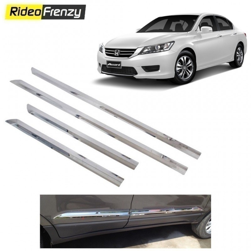 Buy Stainless Steel Honda Accord Chrome Side Beading online at low prices-RideoFrenzy