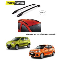 Buy Original Alto 800 & Alto K10 Roof Rails | Drill Free | ABS Plastic