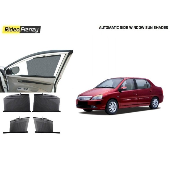 Buy Tata Indigo Automatic Side Window Sun Shades online at low prices-RideoFrenzy