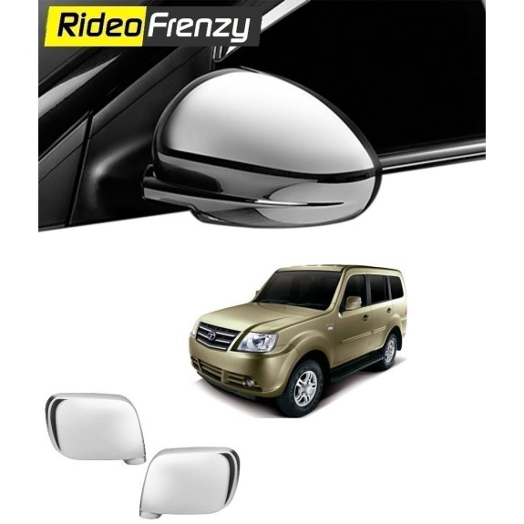 Buy Tata Sumo Grande Chrome Side Mirrors online at low prices-RideoFrenzy