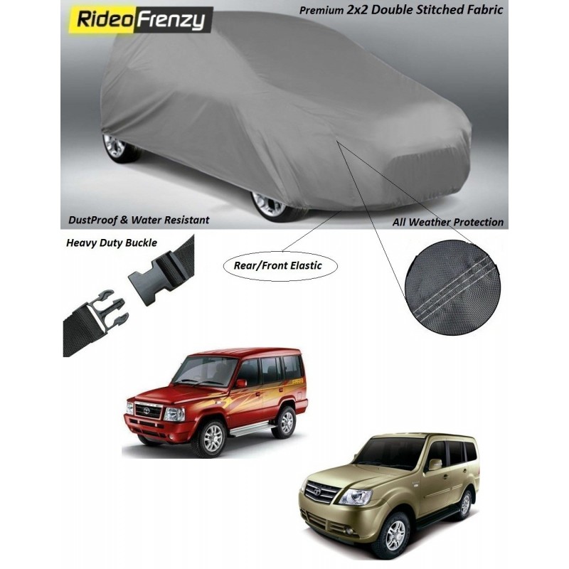 Buy Heavy Duty Tata Sumo Car Body Covers online at low prices-RideoFrenzy