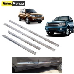 Buy Stainless Steel Tata Safari Chrome Side Beading online at low prices-RideoFrenzy