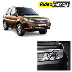 Buy Premium Quality  Tata Safari Storme Chrome Head Light online at low prices-RideoFrenzy