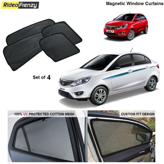 Buy Tata Zest & Bolt Magnetic Car Window Sunshade online at low prices-RideoFrenzy