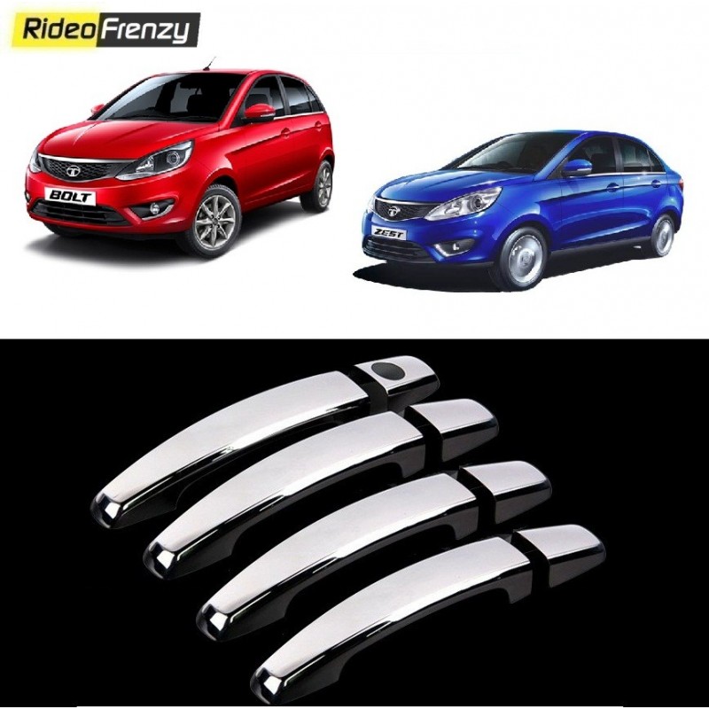 Buy Tata Zest & Bolt Chrome Handle Covers online at low prices-RideoFrenzy