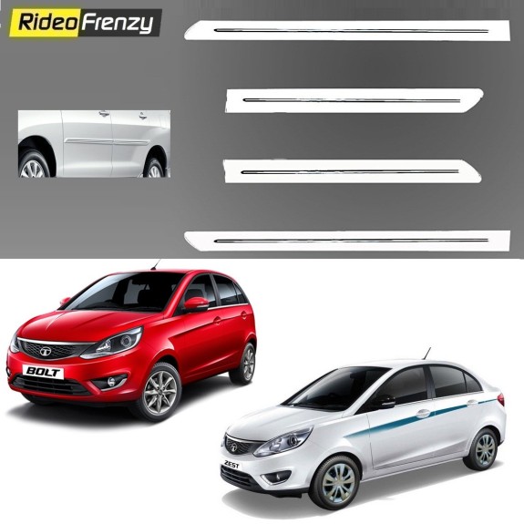 Buy Tata Zest & Bolt White Chromed Side Beading online at low prices-RideoFrenzy