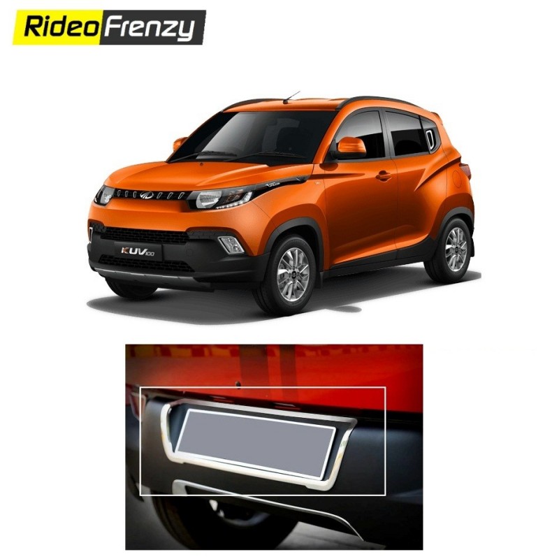 Buy Mahindra KUV100 Number Plate Cover Outline online at low prices-RideoFrenzy