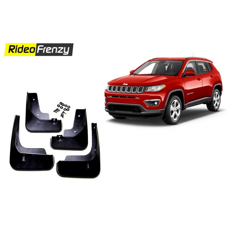 Buy Plastic OEM Jeep Compass Mud Guards online at low prices-RideoFrenzy