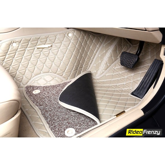 Buy Jeep Compass Full Coverage 7D Floor Mats online at low prices-RideoFrenzy