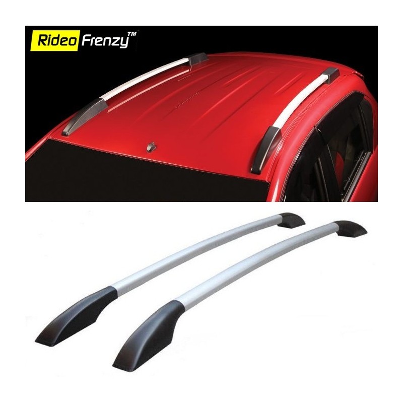 Buy Premium Black & Silver Highline Roof Rails online at low prices-RideoFrenzy