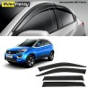 Buy Unbreakable Tata Nexon Door Visors in ABS Plastic at low prices-RideoFrenzy