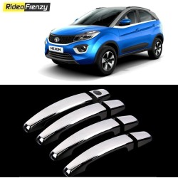 Buy Door Chrome Catch/Handle Cover for Tata Nexon at low prices-RideoFrenzy