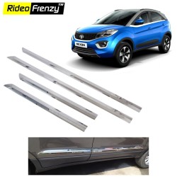 Buy Tata NEXON Stainless Steel Chrome Side Beading-RideoFrenzy