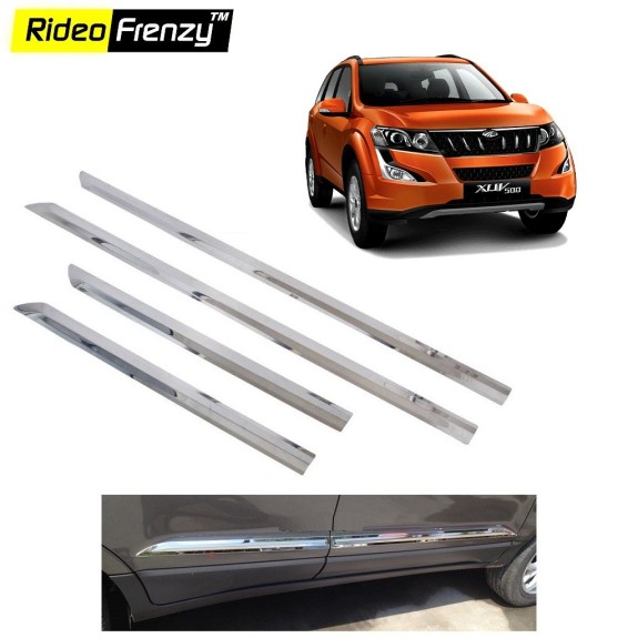 Buy Mahindra XUV500 Stainless Steel Chrome Side Beading online at low prices-Rideofrenzy