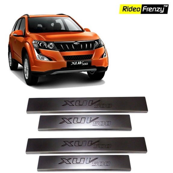 Buy Stainless Steel Door Sill Plate for Mahindra XUV500 online at low prices-Rideofrenzy