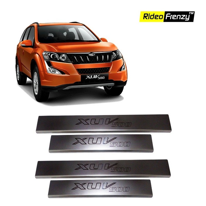 Buy Stainless Steel Door Sill Plate for Mahindra XUV500 online at low prices-Rideofrenzy