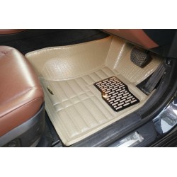 Buy Maruti New Dzire 2017 5D Floor Mats | Bucket Fit Design | Waterproof & Odorless | Crocodile Lamination