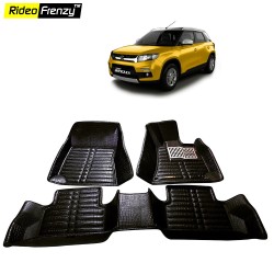 Buy Vitara Brezza Full Bucket 5D Floor Mats online India | 1799/- Free Shipping