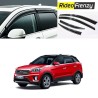 Buy Hyundai Creta Chrome Line Door Visors in ABS Plastic at low prices-RideoFrenzy