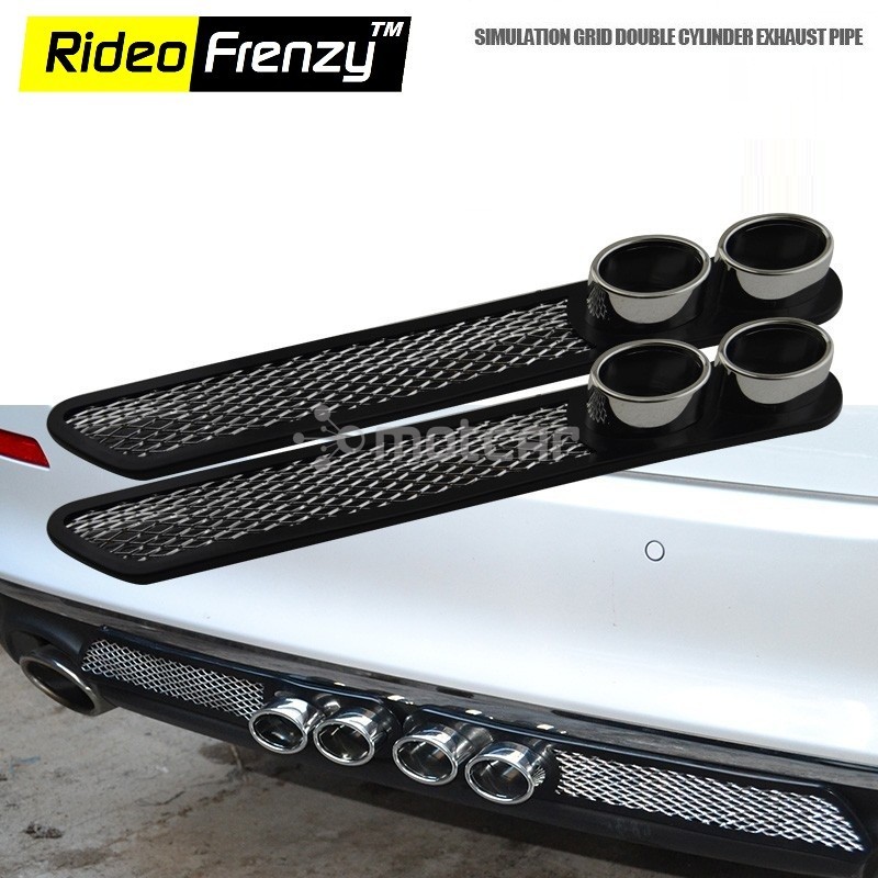 AMG Style Double Cylinder Decorative Exhaust