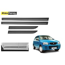 Buy Maruti Alto Black Chrome Side beading