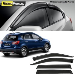 Unbreakable Maruti S-Cross Door Visors in ABS Plastic