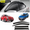 Buy Unbreakable Toyota Etios,Liva & Etios Cross Door Visors in ABS Plastic at low prices-RideoFrenzy