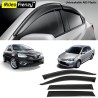 Buy Unbreakable Toyota Etios Door Visors in ABS Plastic at low prices-RideoFrenzy