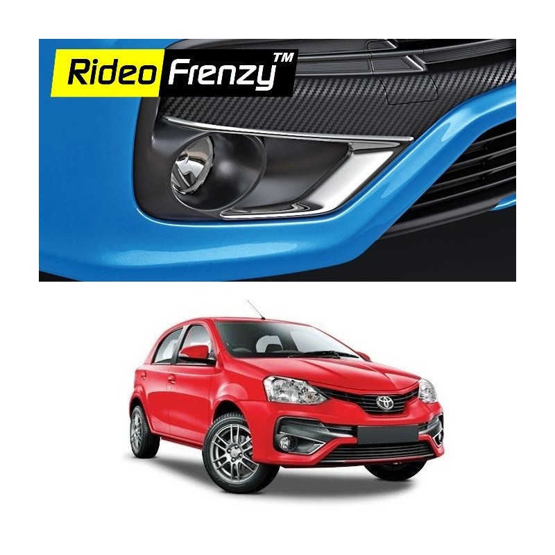Buy Toyota Etios Platinum & Liva Chrome Side Mirror Covers online at low prices-Rideofrenzy