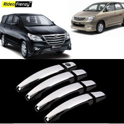 Buy Toyota Innova Chrome Handle Covers online at low prices-Rideofrenzy