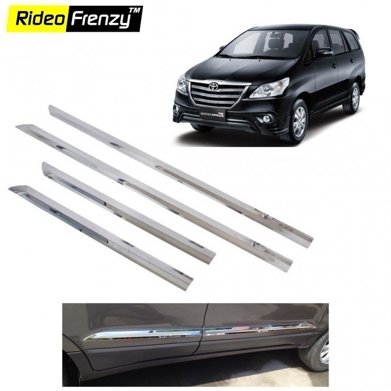 Buy Toyota Innova Stainless Steel Side Beading online at low prices-Rideofrenzy