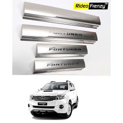 Buy Original OEM Toyota Fortuner Door Stainless Steel Sill Plate online at low prices-Rideofrenzy