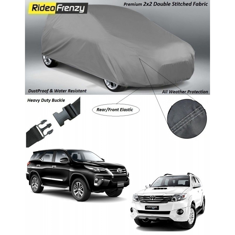 Buy Heavy Duty  Toyota Fortuner Car Body Cover online at low prices-Rideofrenzy