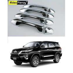 Buy New Toyota Fortuner Chrome Handle Covers online at low prices-Rideofrenzy