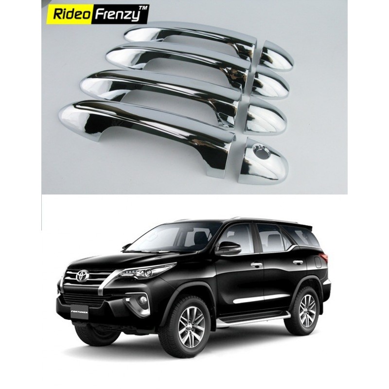 Buy New Toyota Fortuner Chrome Handle Covers online at low prices-Rideofrenzy