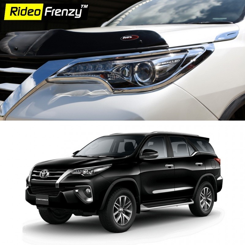 Buy New Toyota Fortuner Chrome Head Light Covers online at low prices-Rideofrenzy