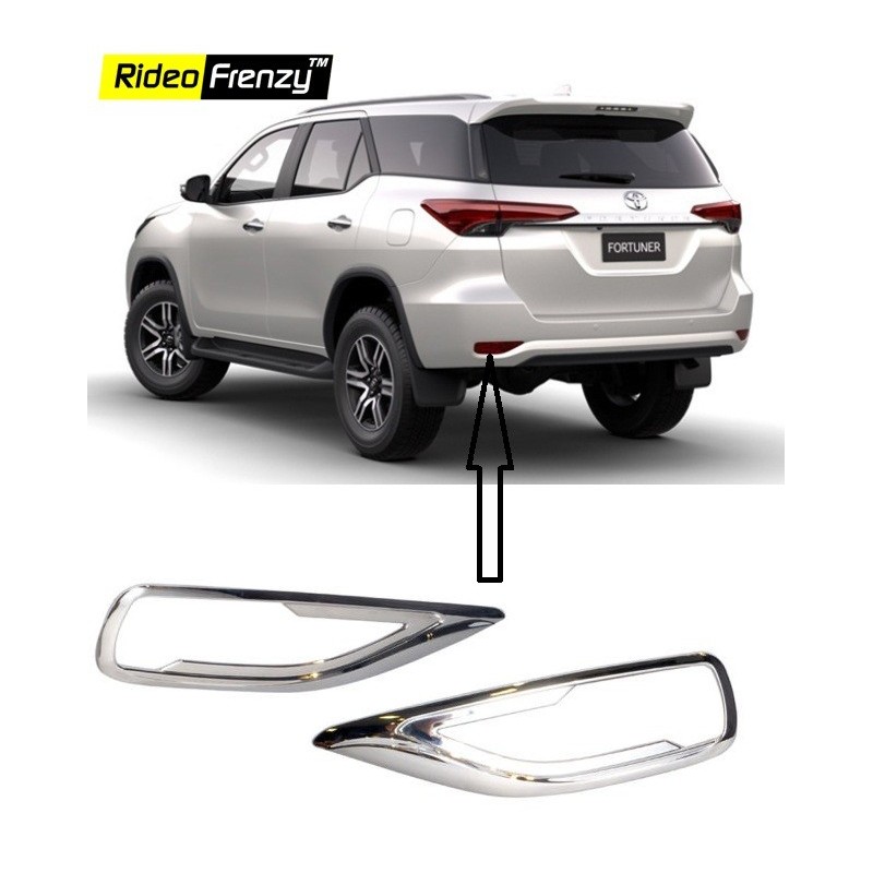Buy Toyota New Fortuner Rear Reflector Chrome online at low prices-Rideofrenzy